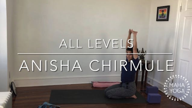 60 min all levels w/ Anisha: backbend...