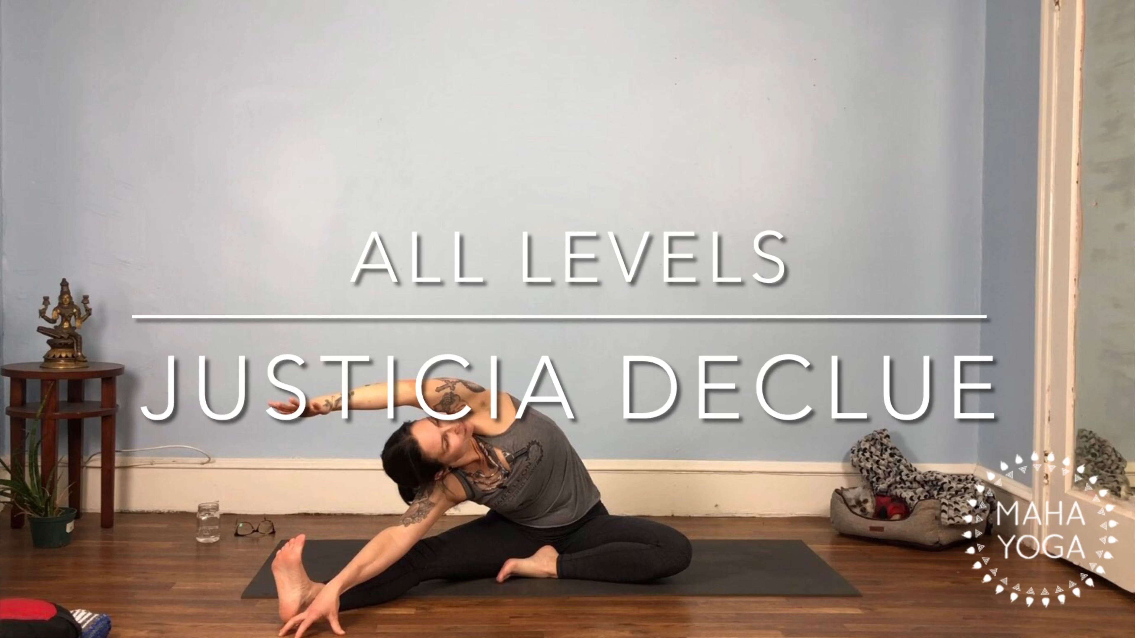 60 min all levels w/ Justicia: full spectrum