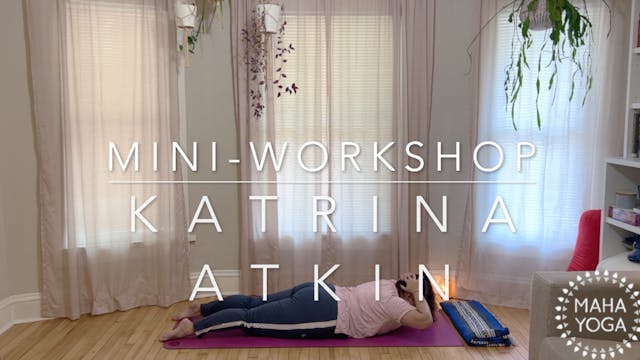 30 min mini-workshop w/ Katrina: care...