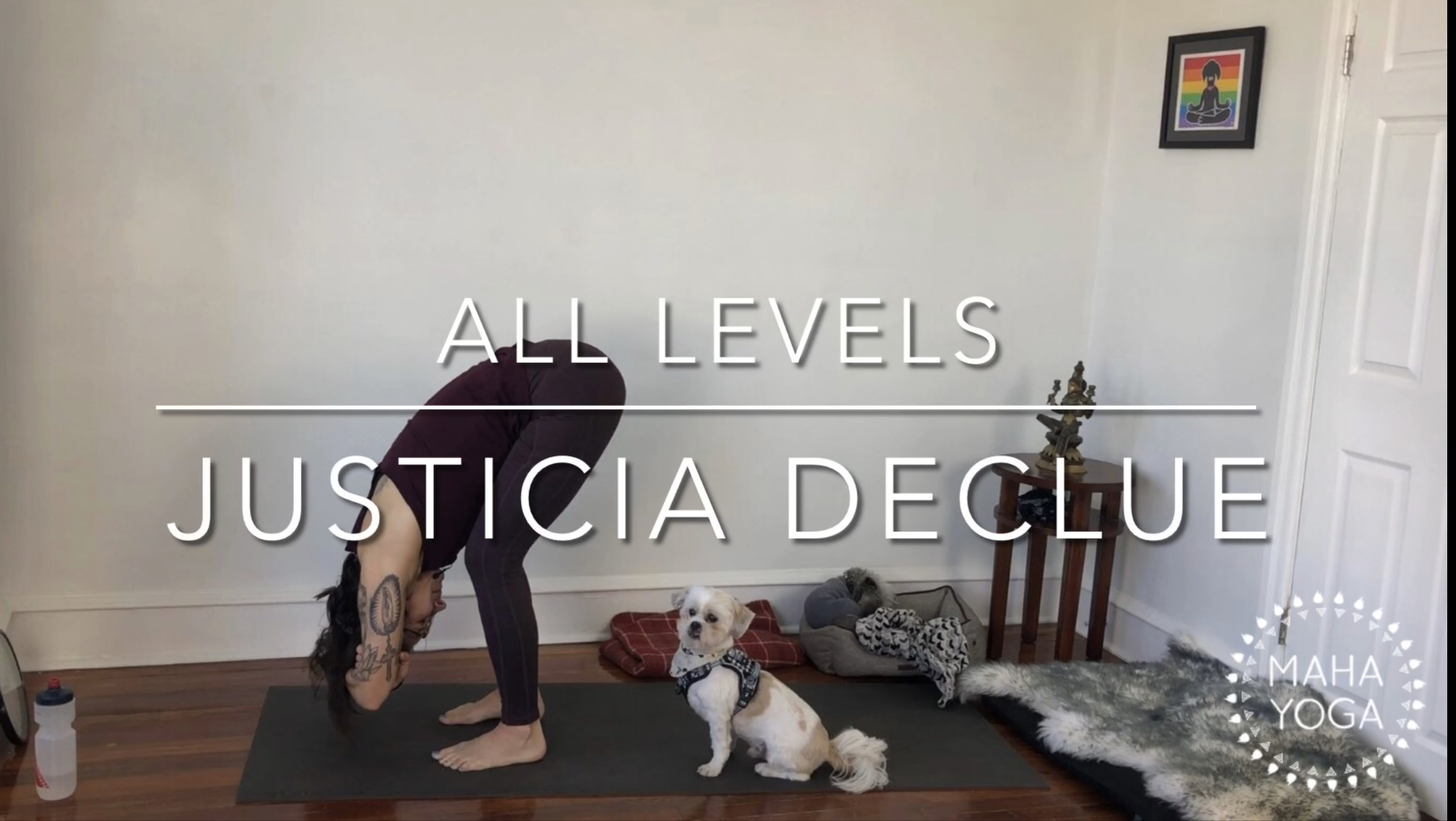 45 min all levels w/ Justicia: forward folds