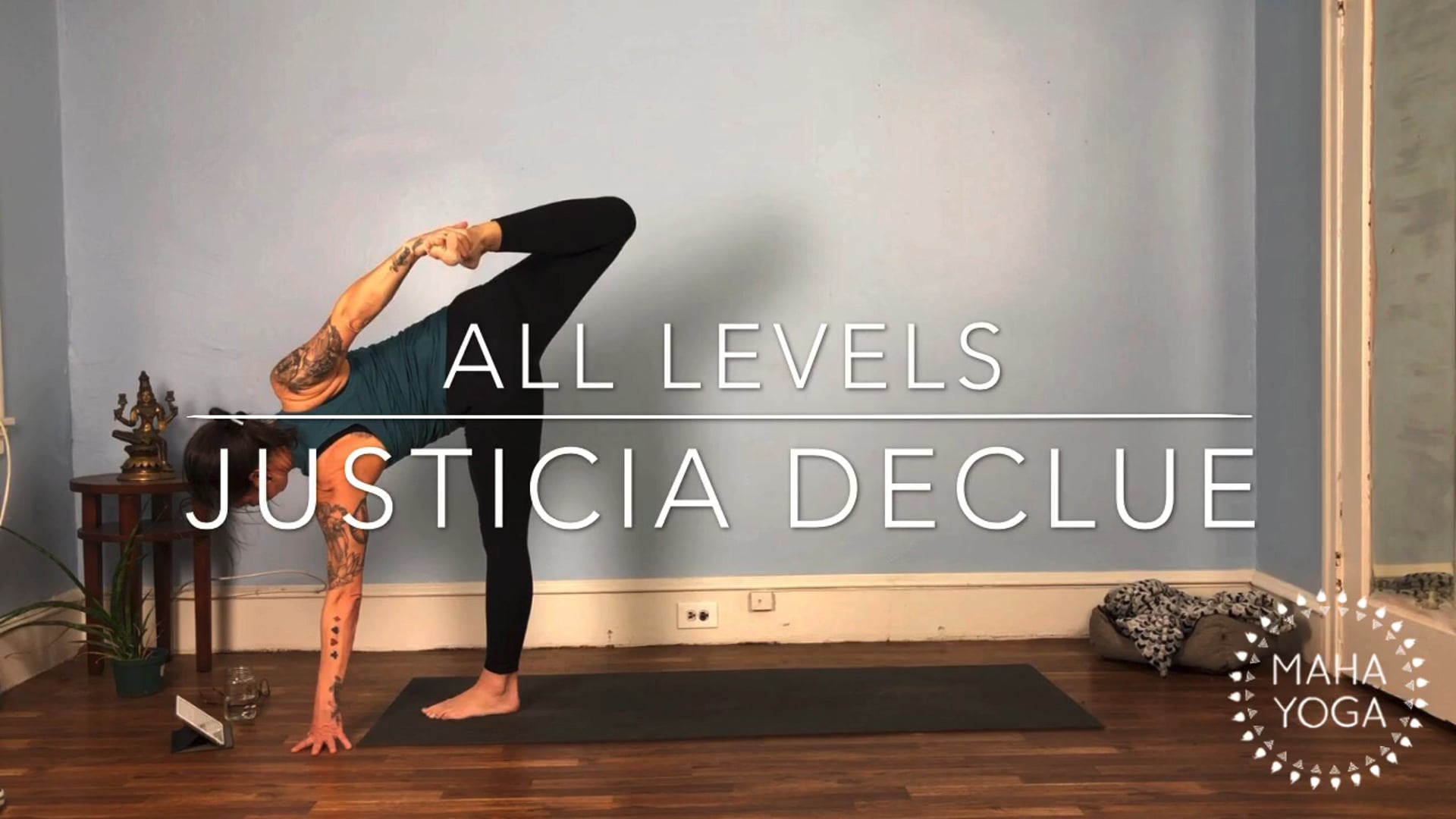 60 min all levels w/ Justicia: gratitude always