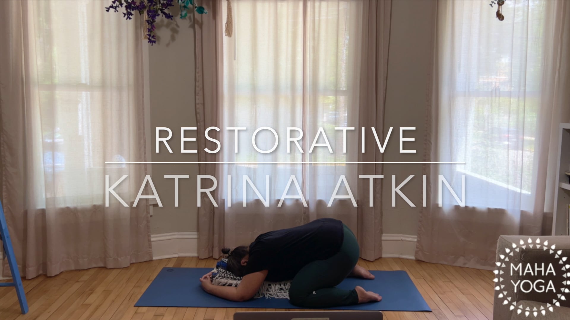 45 min restorative w/ Katrina: cooling poses