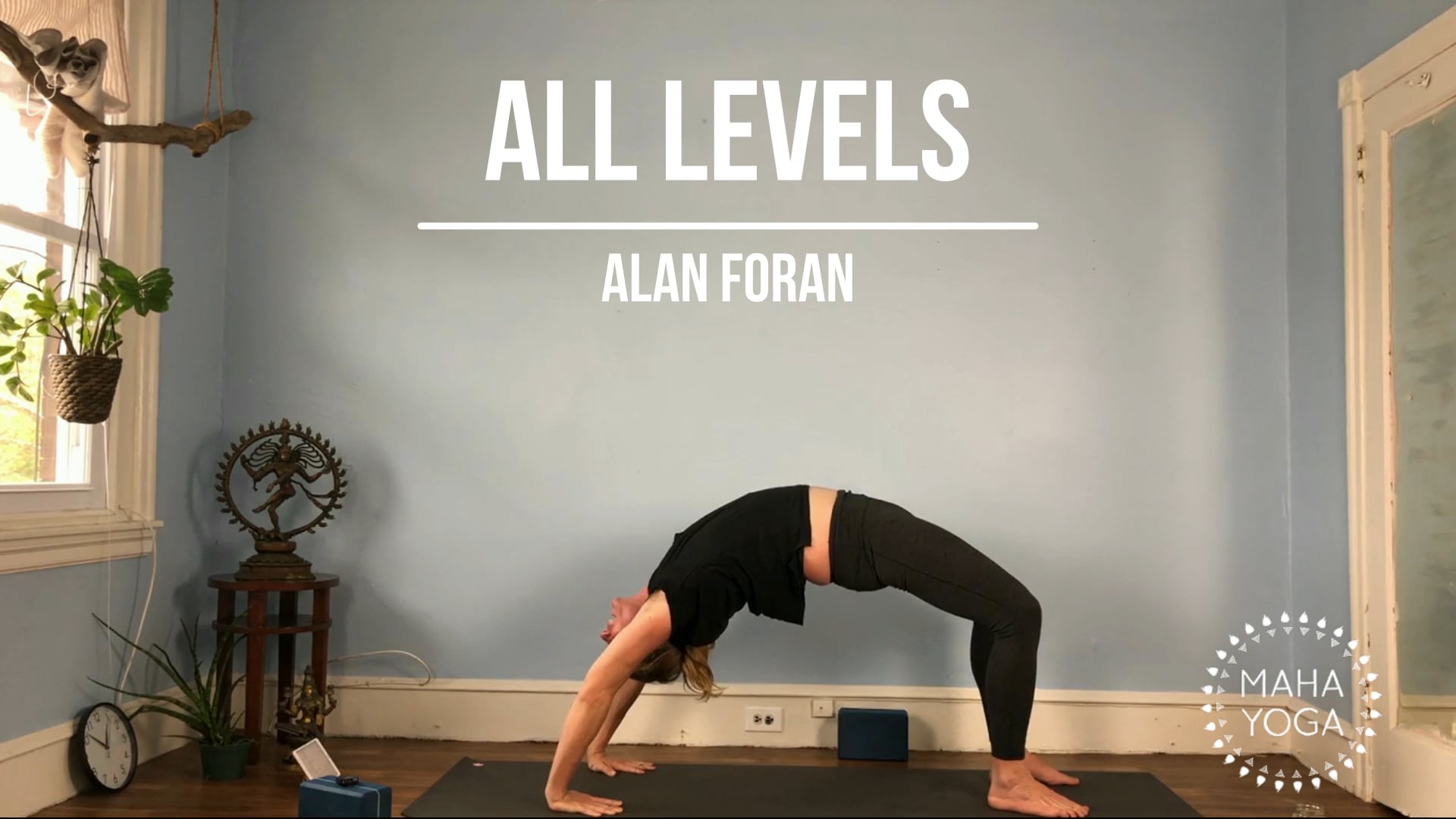 60 min all levels w/ Alan: backbends & foundation