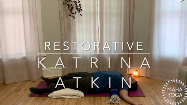 30 min restorative w/ Katrina: heart openers