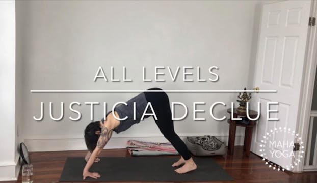 30 min all levels w/ Justicia: hands,...