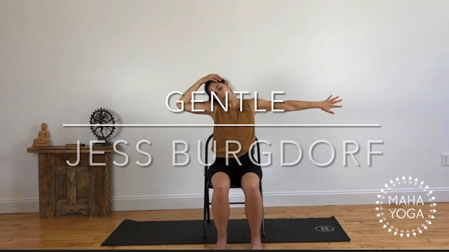 10 min gentle w/ Jess: chair yoga