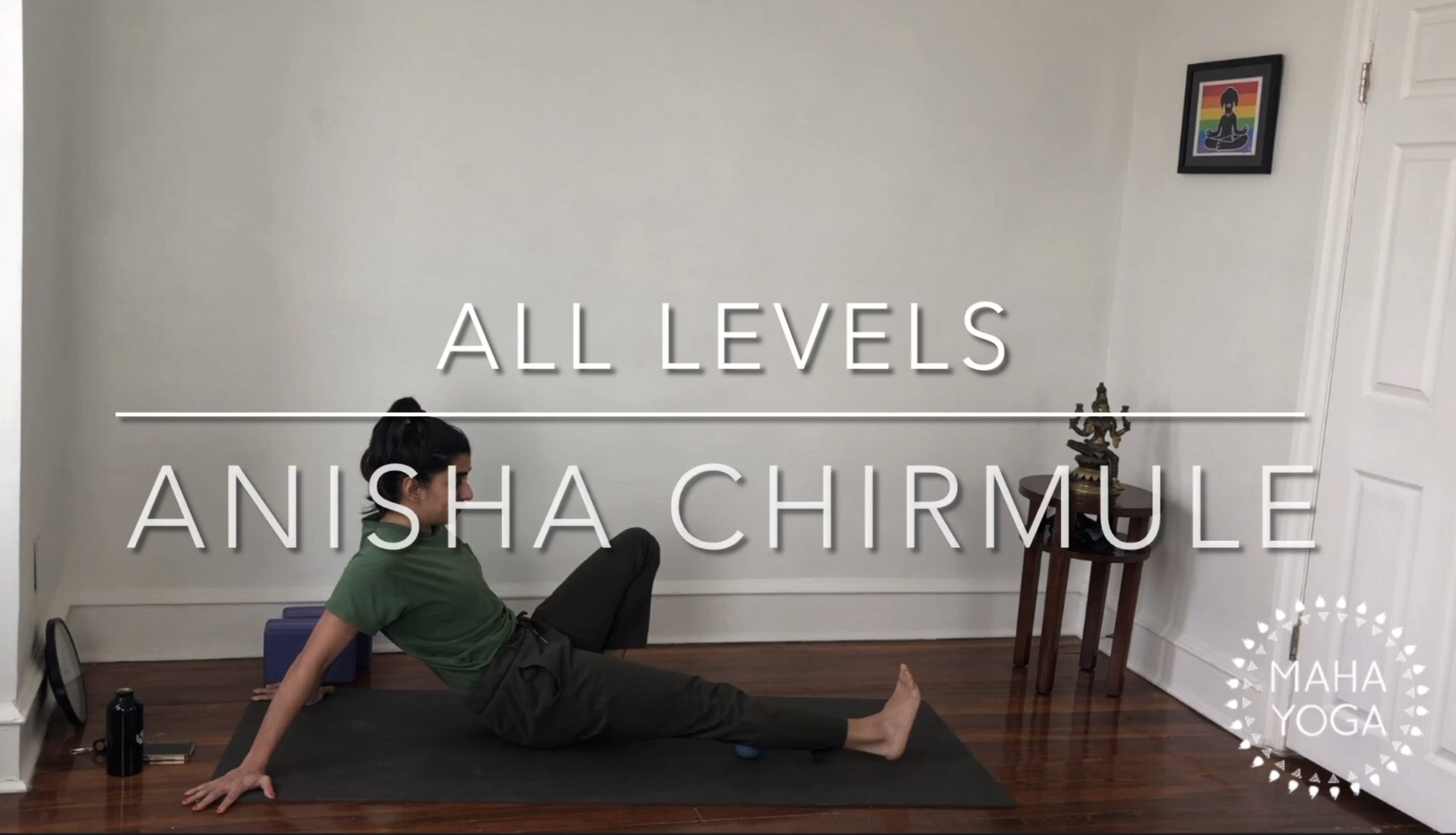 30 min all levels w/ Anisha: lower body rolling