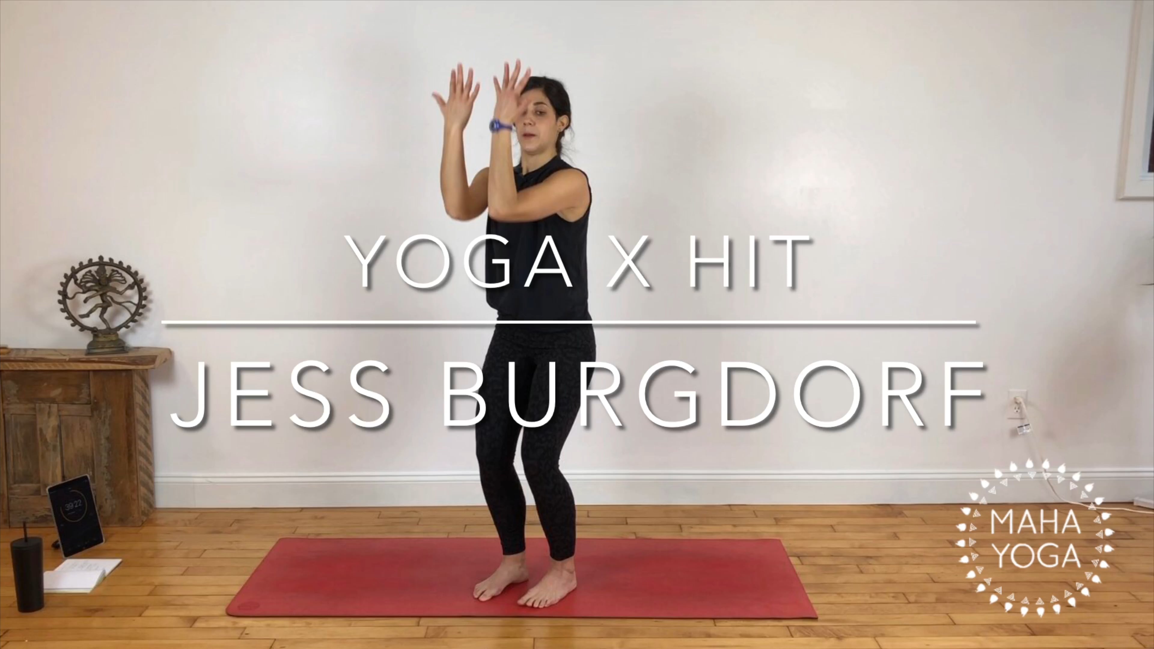 60 min yoga x HIIT w/ Jess: high intensity interval training