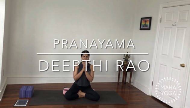 10 min pranayama w/ Deepthi: sheetali...