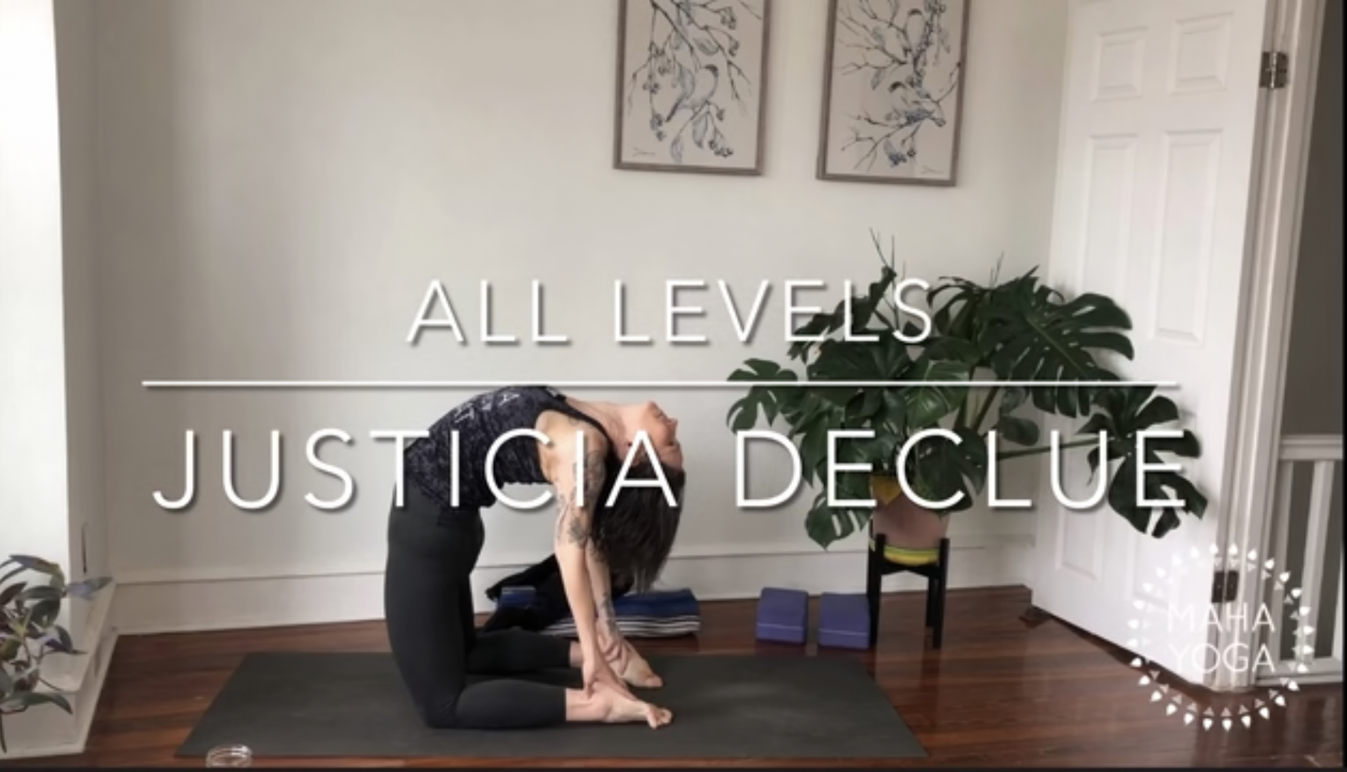 35 min all levels w/ Justicia: low back love