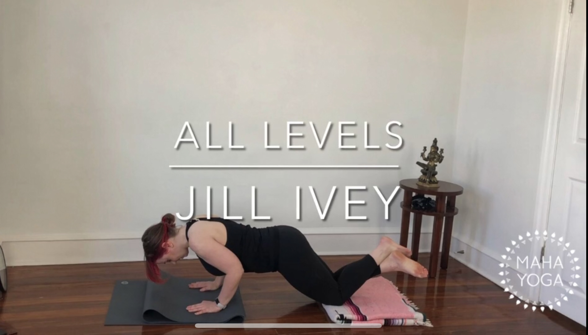 3 min all levels w/ Jill: blanket plyometrics