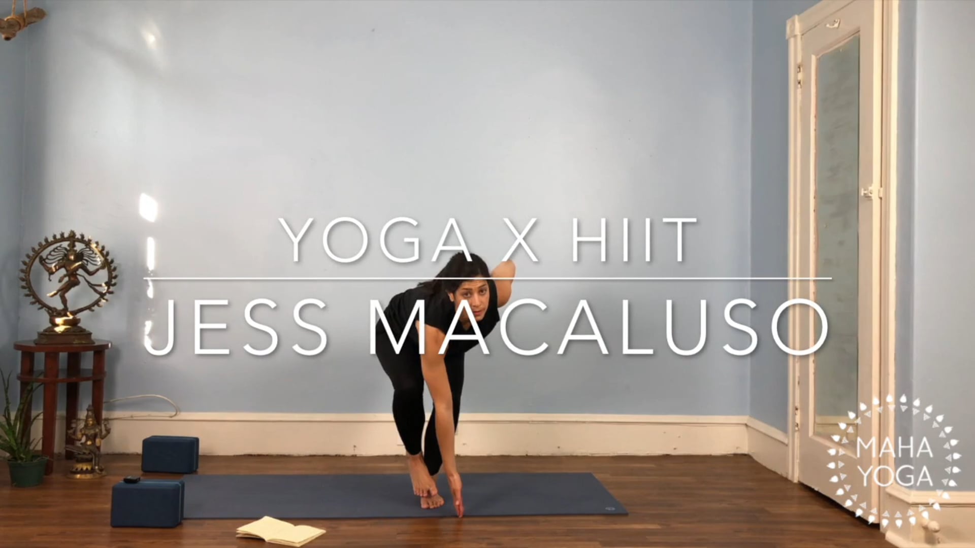 60 min yoga x HIIT w/ Jess: high intensity interval training