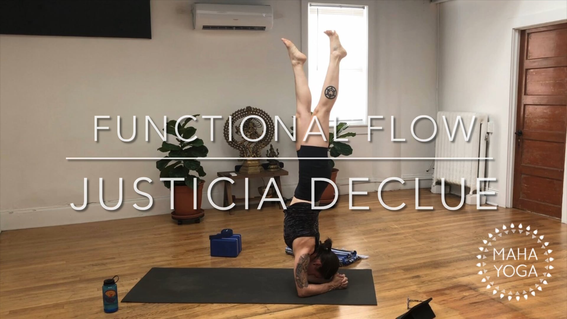 51 min functional flow w/ Justicia: backbends + inversions