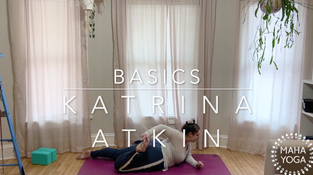 45 min basics w/ Katrina: get into ardha bhekasana