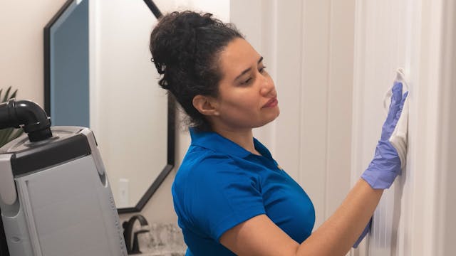 Areas Para Limpiar de el Baño
