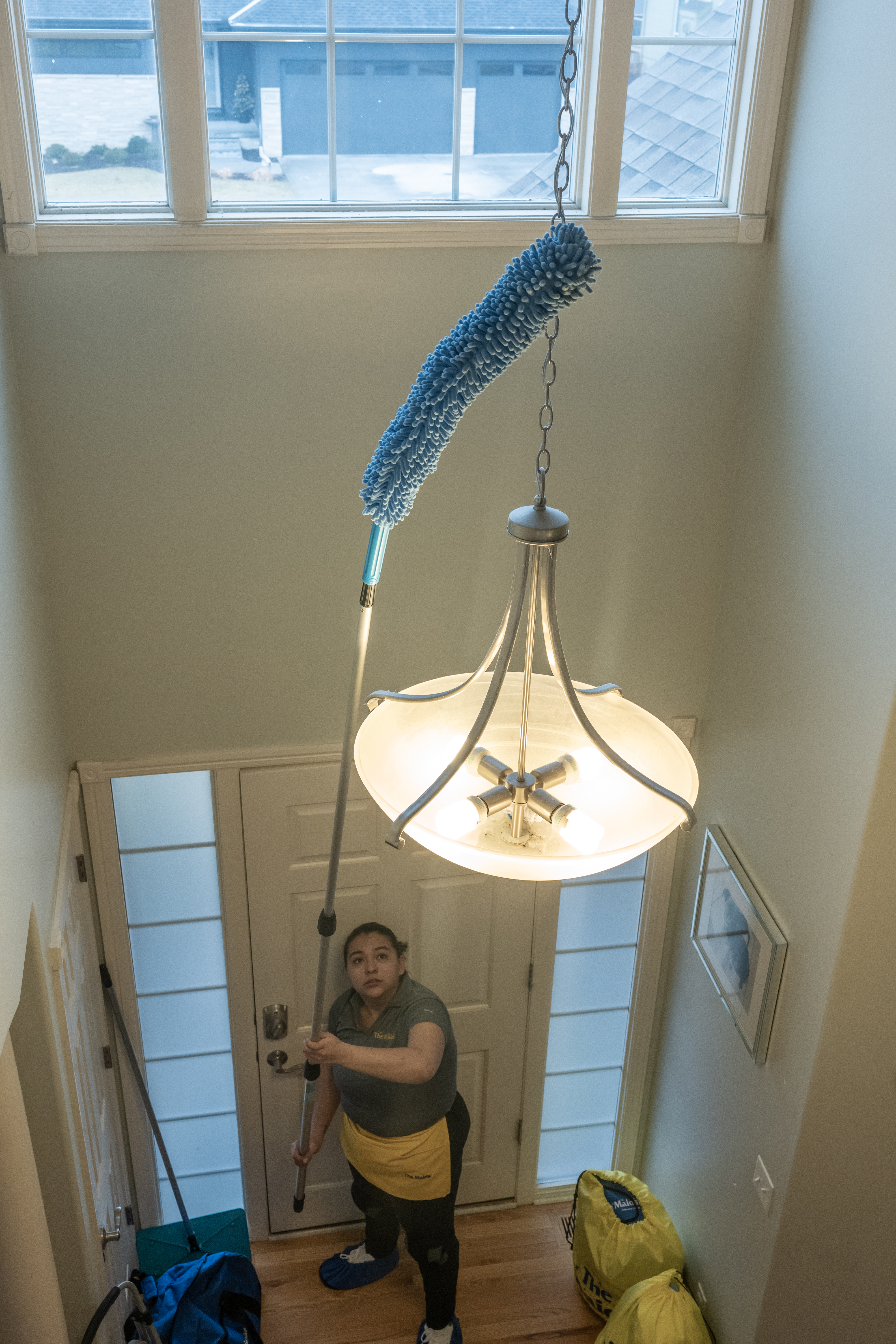 6. Starting Area Dusting: Multi-Level Home