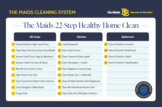22-Step Healthy Home Clean
