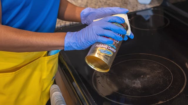 Bon Ami Cleaner in Kitchen