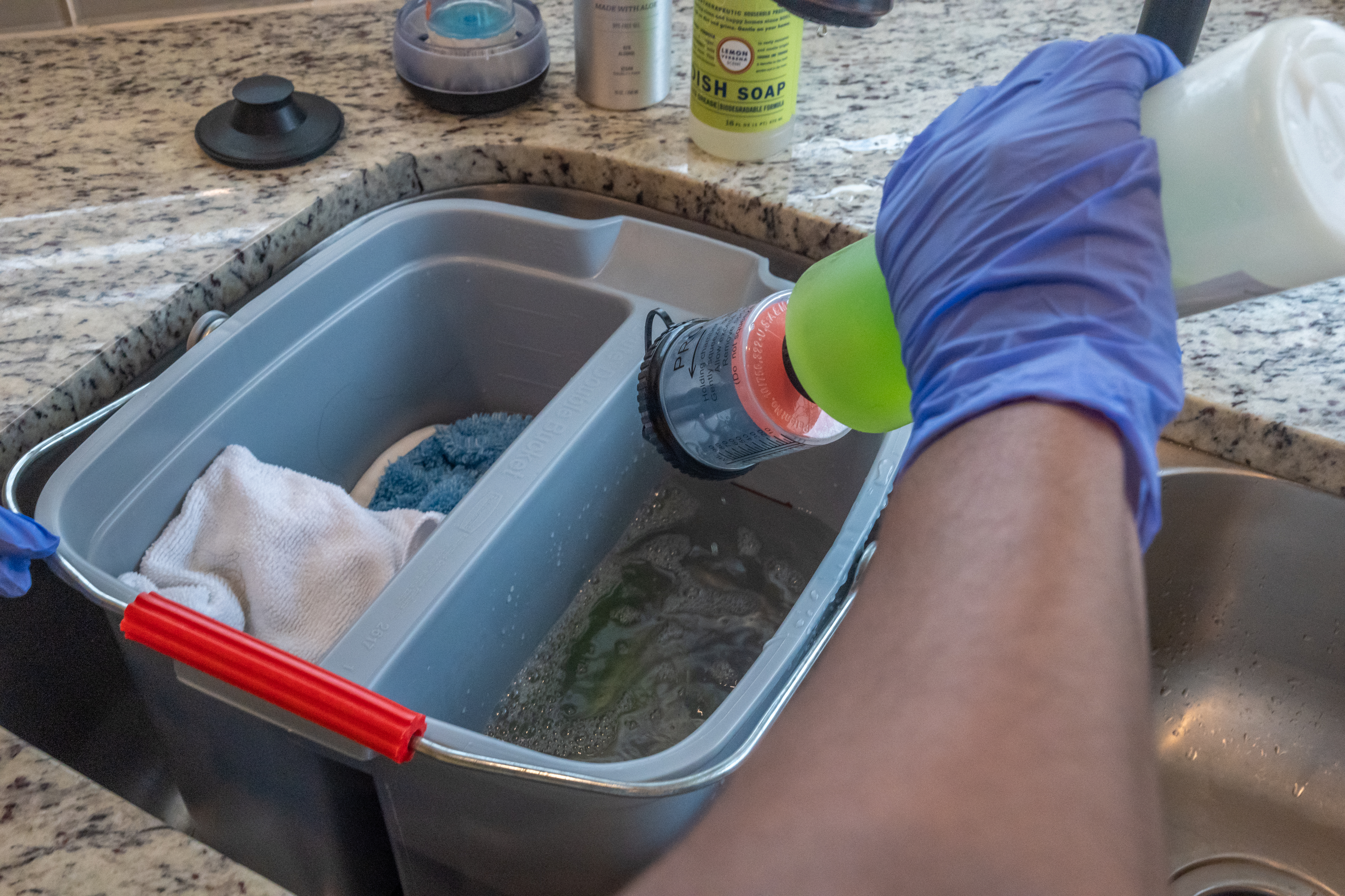 3. Floor Cleaning Preparation