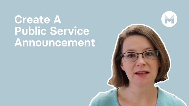 Create A Public Service Announcement