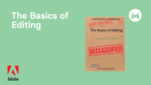 The Basics of Editing