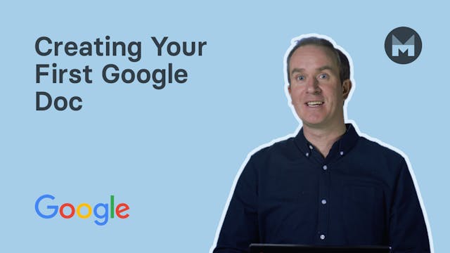 4. Creating Your First Google Doc