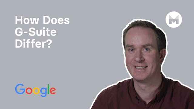 1. How Does G-Suite Differ?