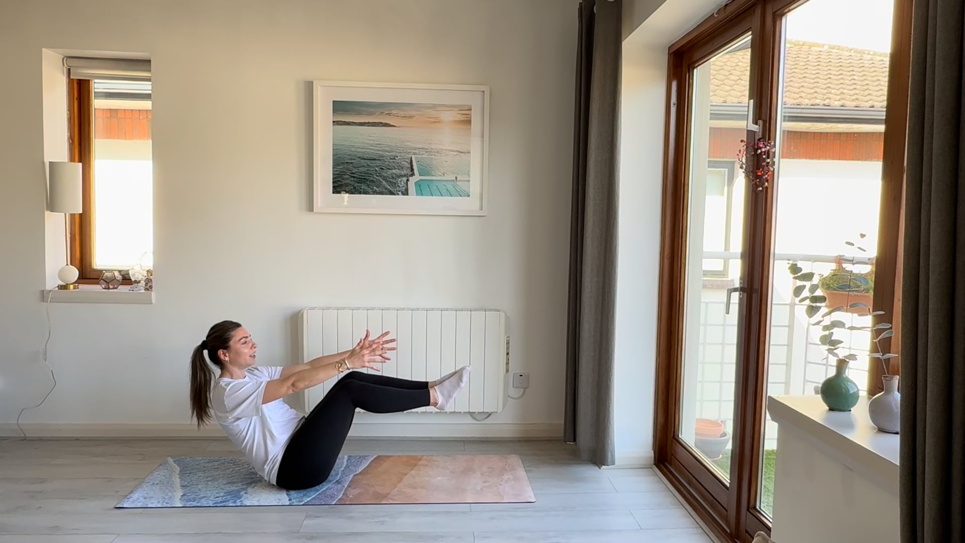 Pregnancy Pilates #46 | 26 minute controlled flow 