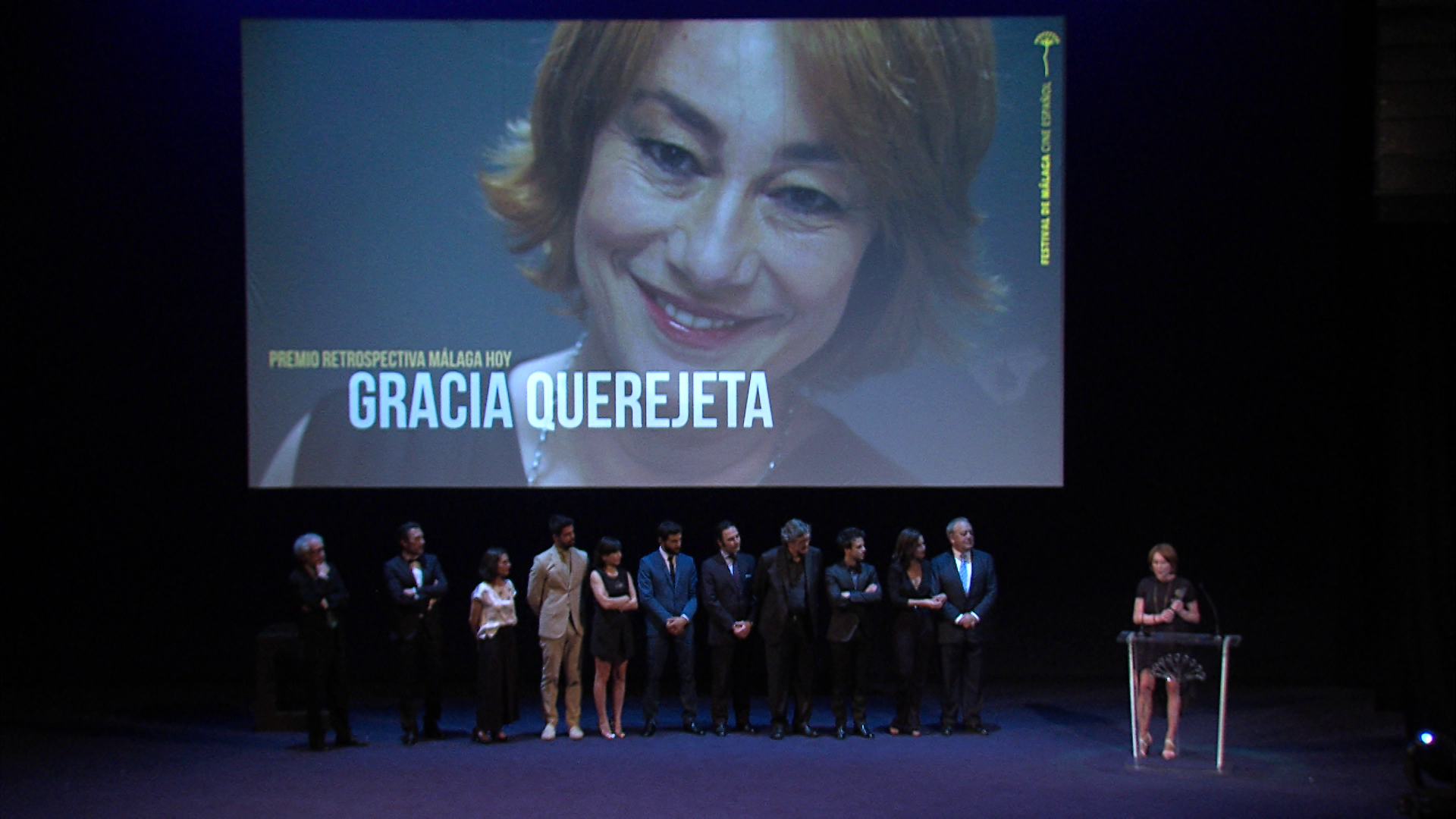 19 Edición - Entrega Premio Retrospectiva a Gracia Querejeta (2016)
