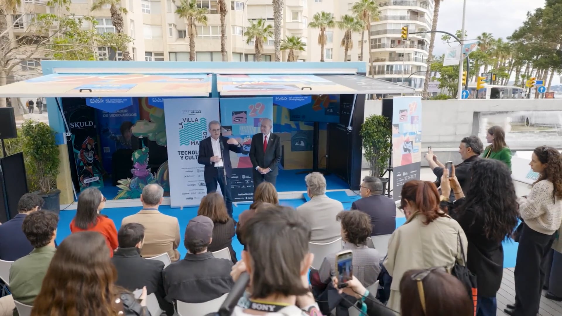 Inauguración La Villa del Mar - 29 Festival de Málaga