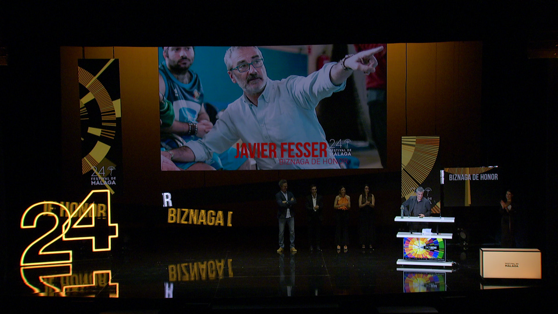 Gala Entrega Biznaga de Honor a Javier Fesser - 24 Edición
