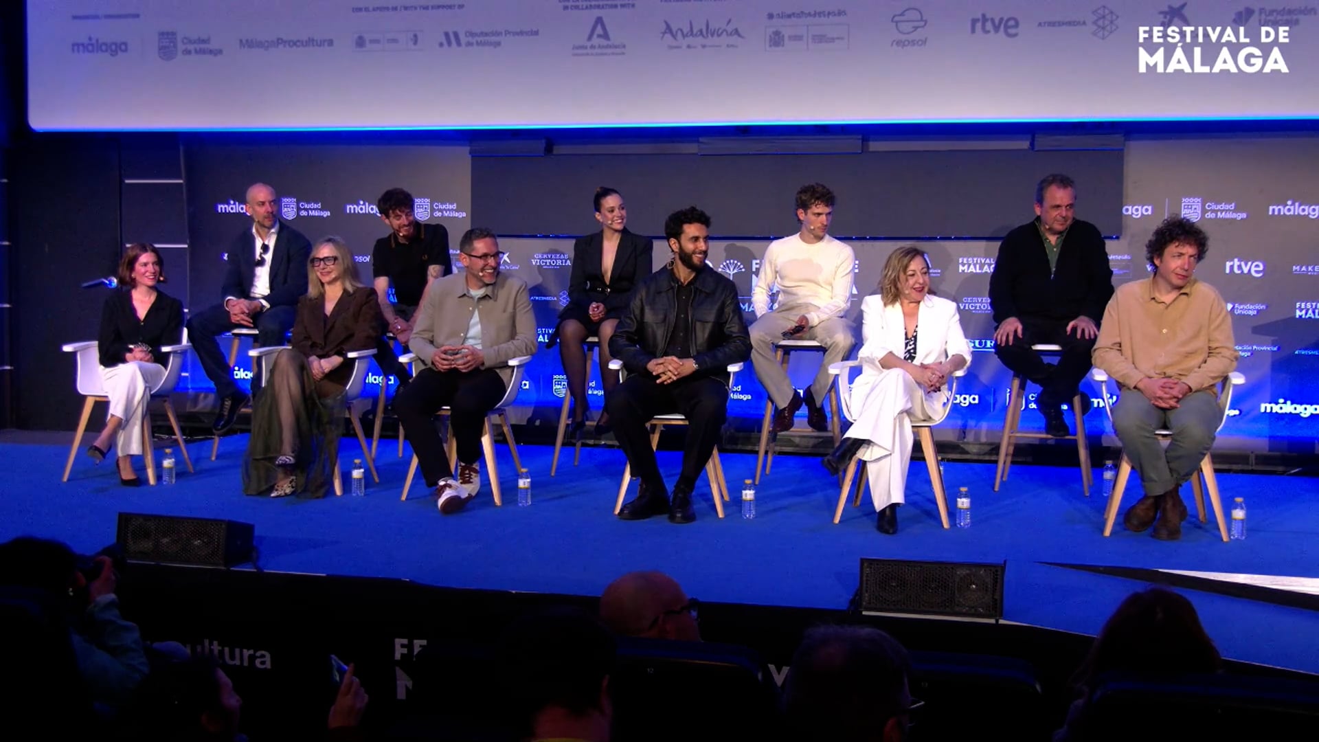 Los Justos - Rueda de prensa Sección Oficial F. C. - 29 Festival de Málaga