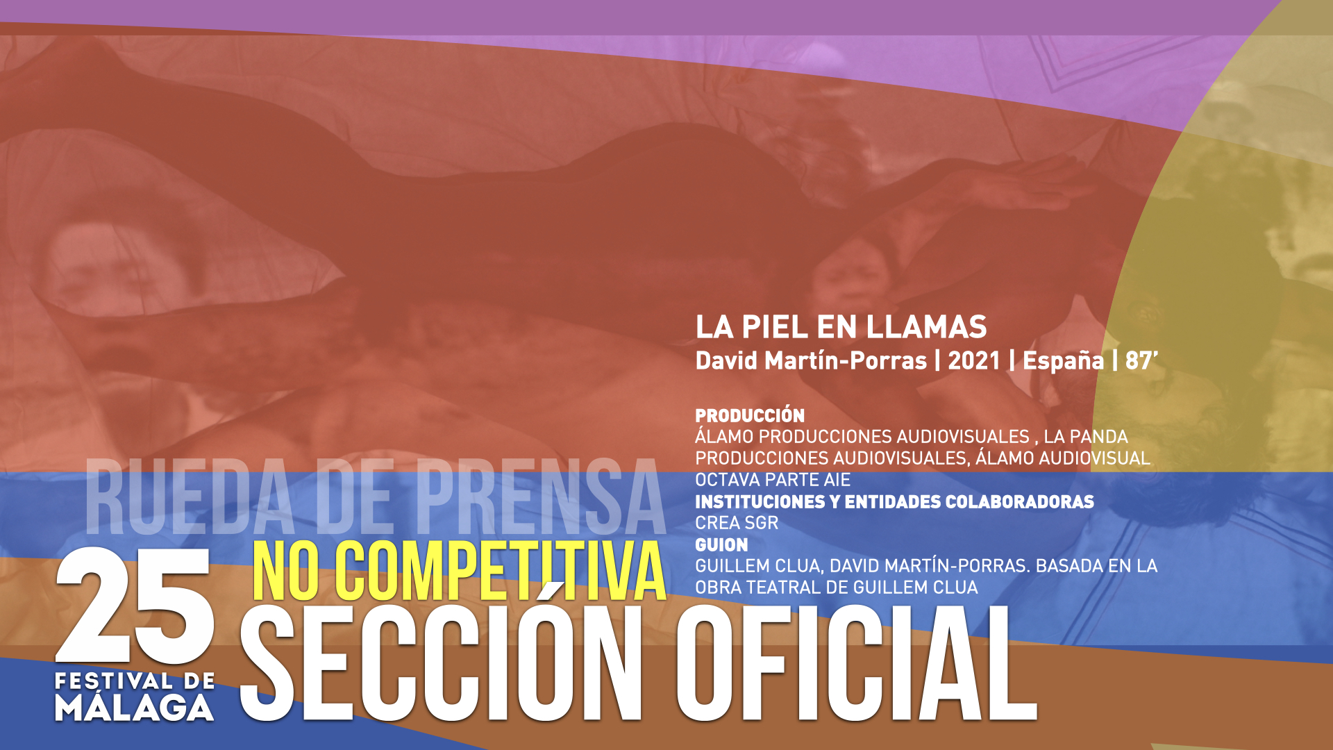 La piel en llamas - Rueda de prensa - 25 Edición