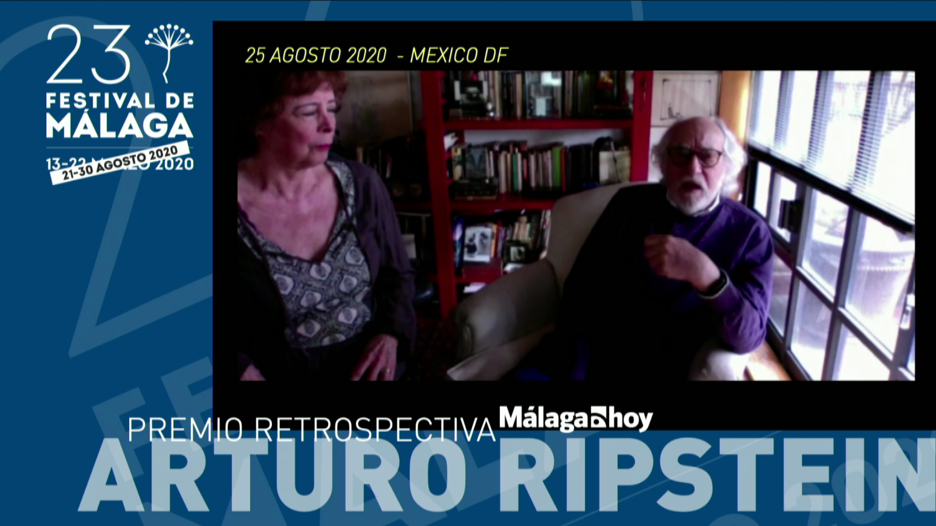 23 Edición - Ceremonia de entrega Premio Retrospectiva a Arturo Ripstein (2020)