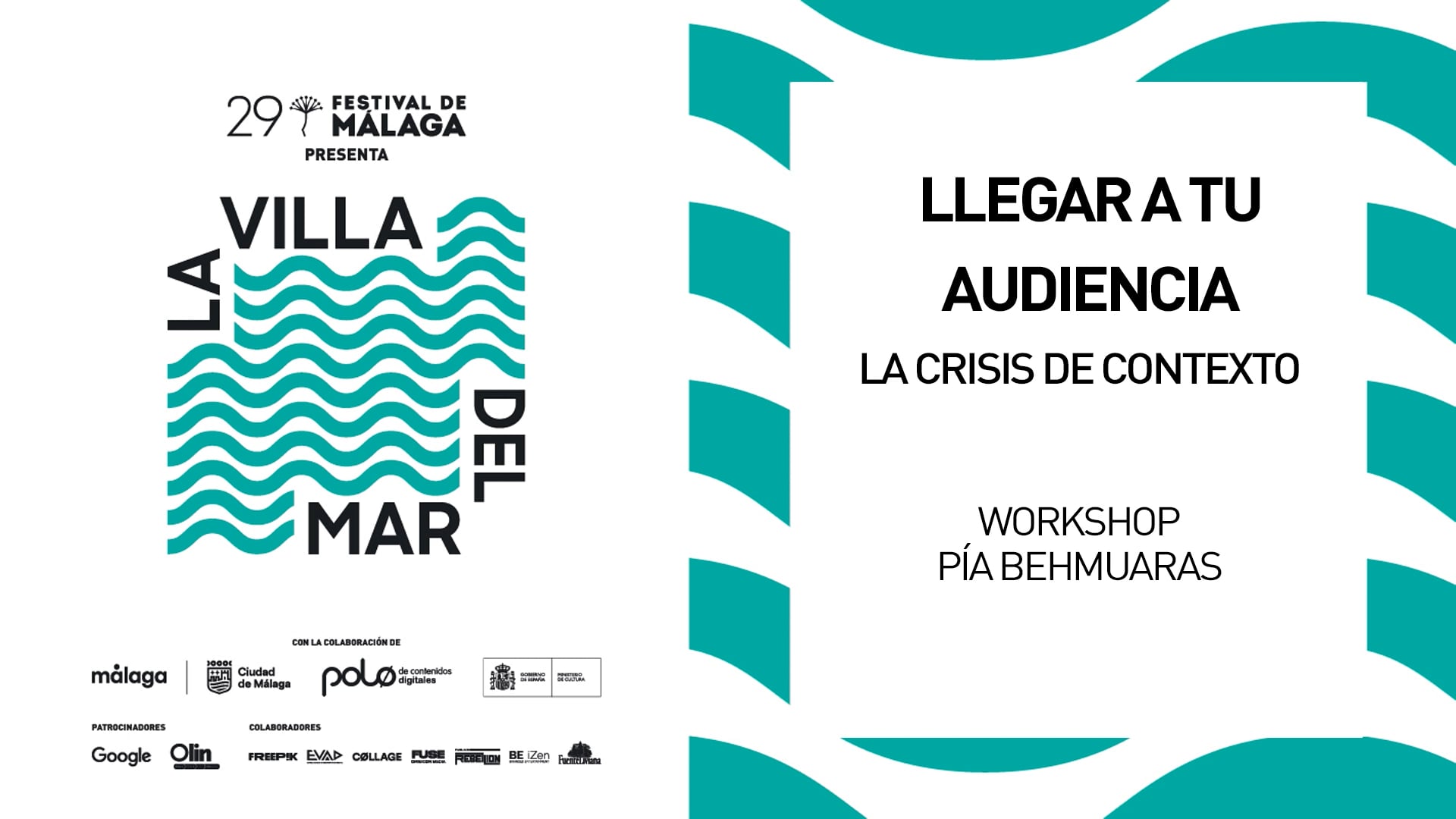 LLEGAR A TU AUDIENCIA. LA CRISIS DE CONTEXTO. PIA BEHMUARAS - 11 marzo 2026