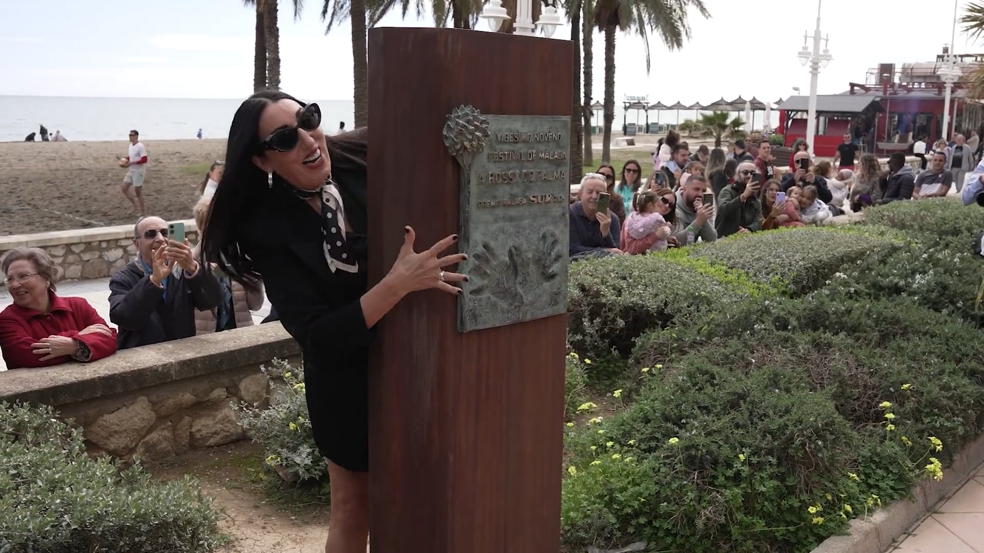 Monolito Rossy de Palma - 29 Festival de Málaga