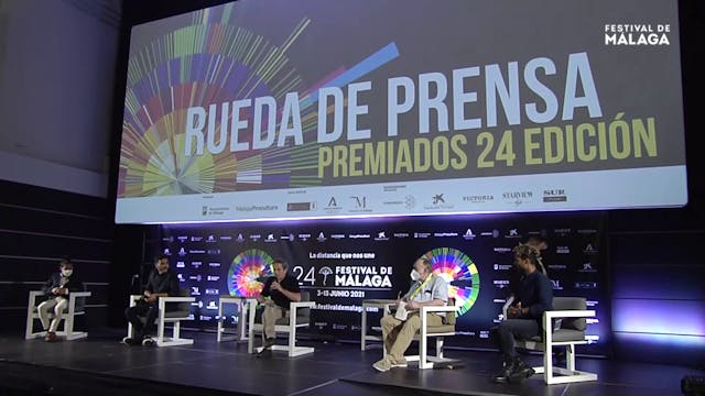Rueda de prensa de premiados - 24 Edi...