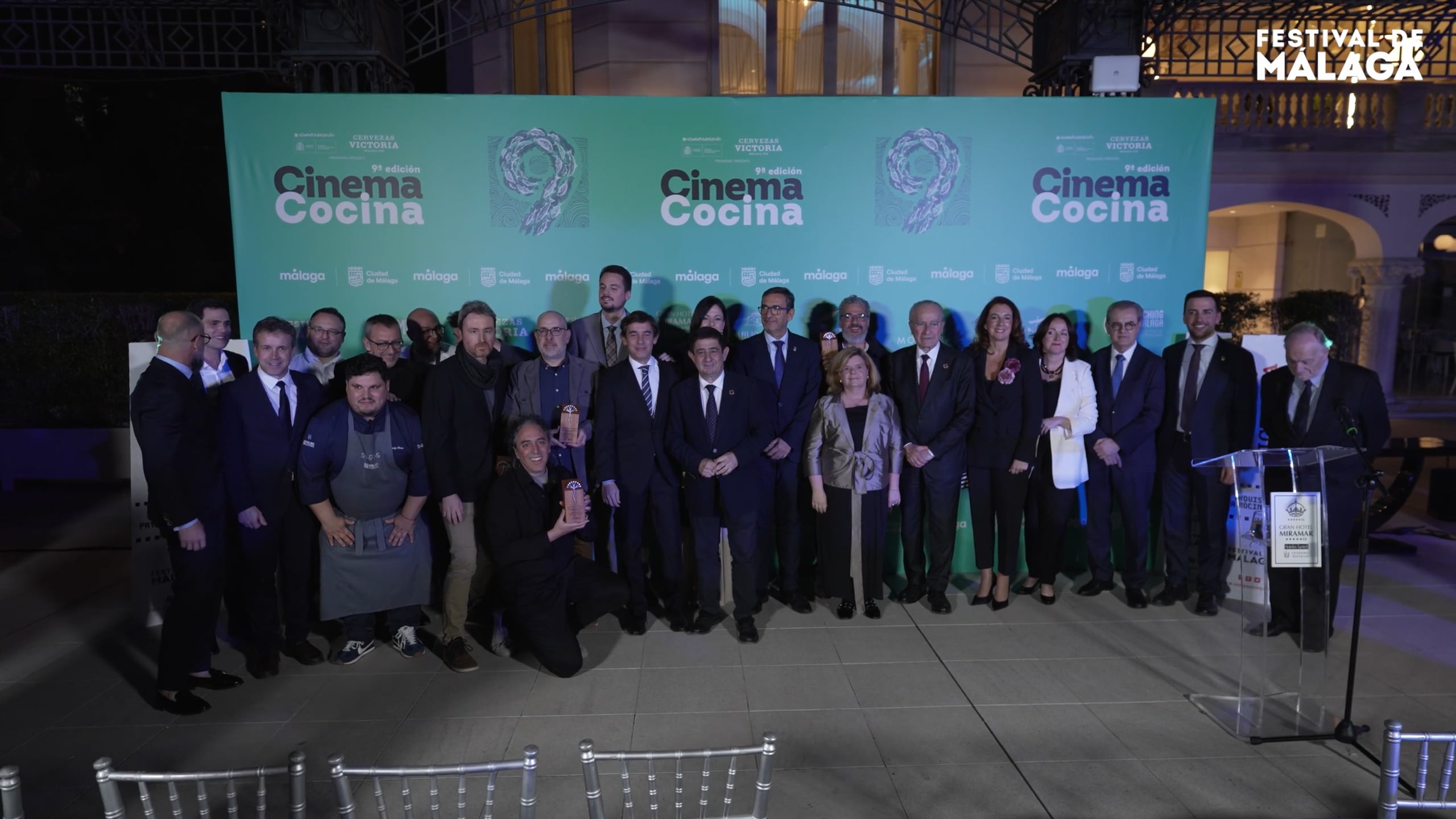 Entrega de Premios Cinema Cocina - 29 Festival de Málaga