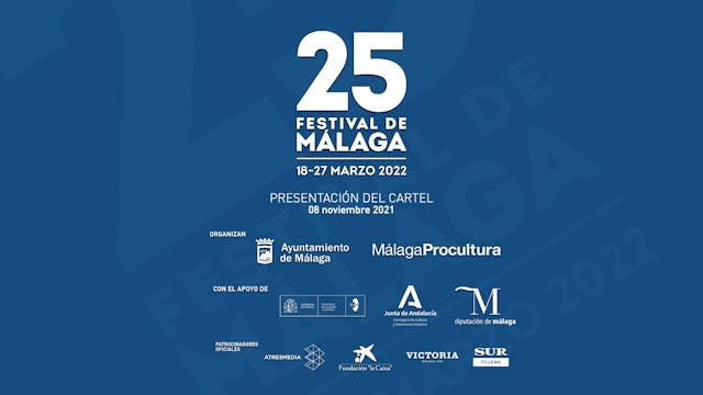 Presentación cartel 25 Festival de Má...