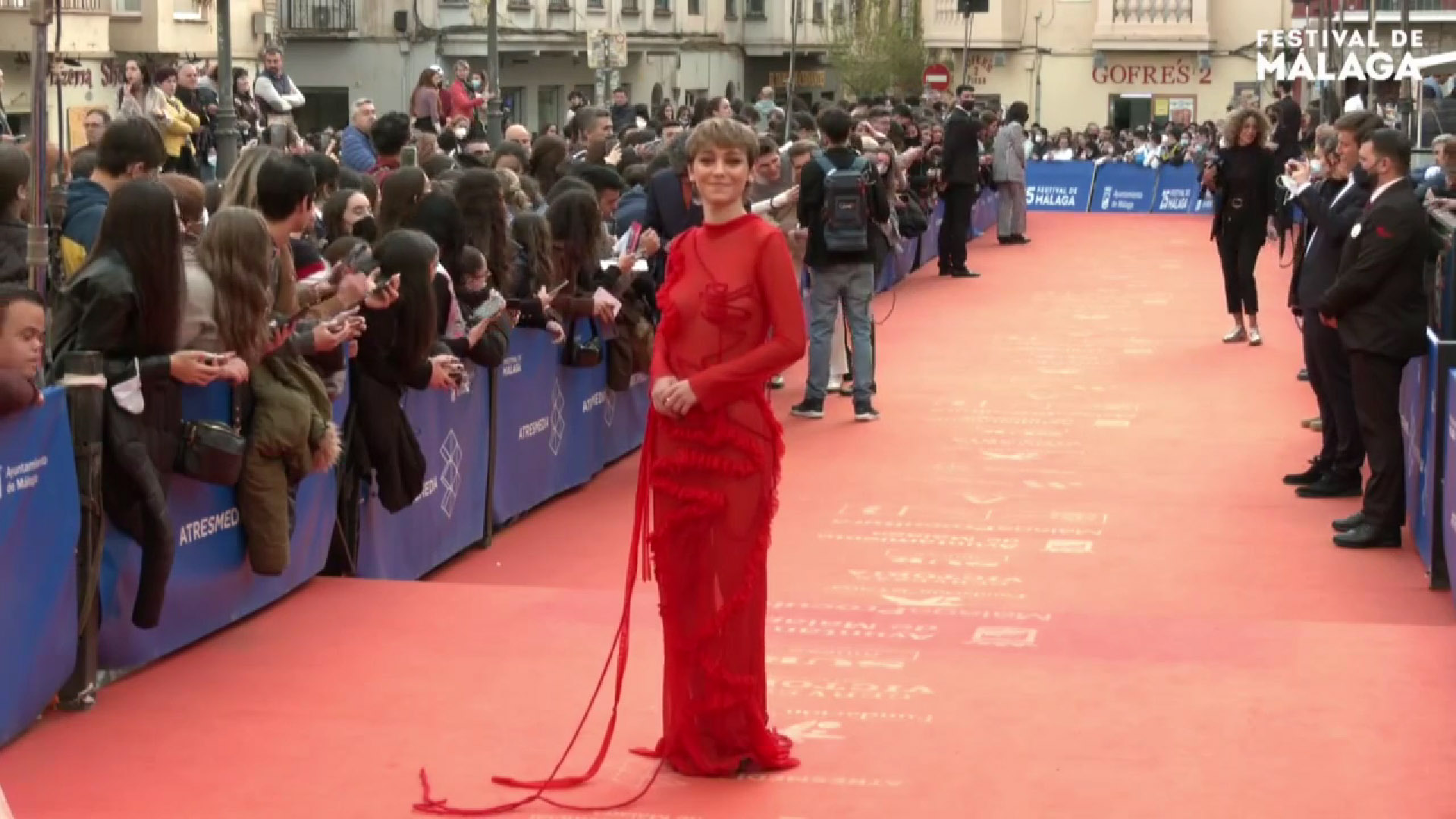 Alfombra roja Gala clausura - 25 Edición