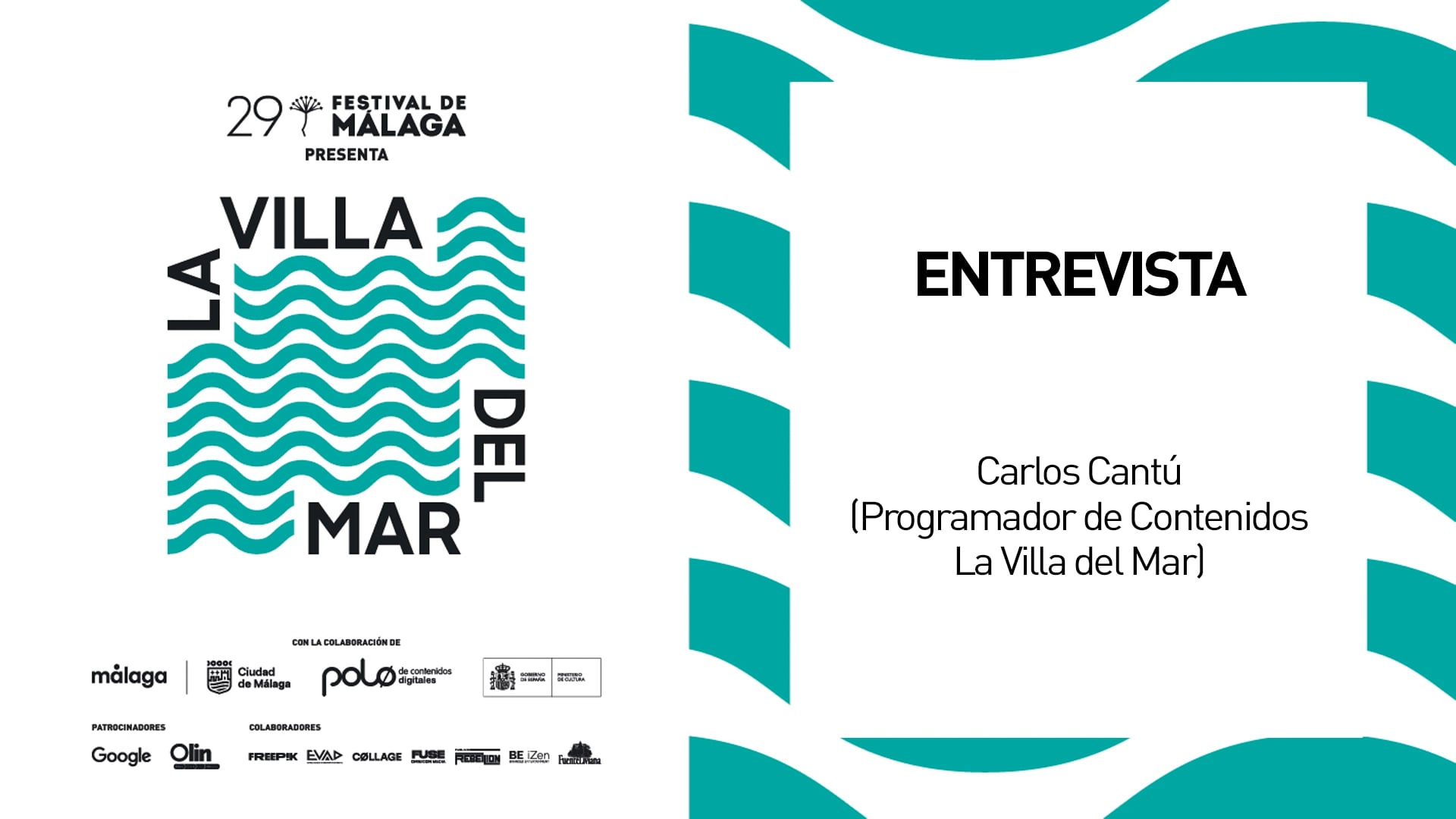 ENTREVISTA. Carlos Cantú. Programador de Contenidos - 13 marzo 2026