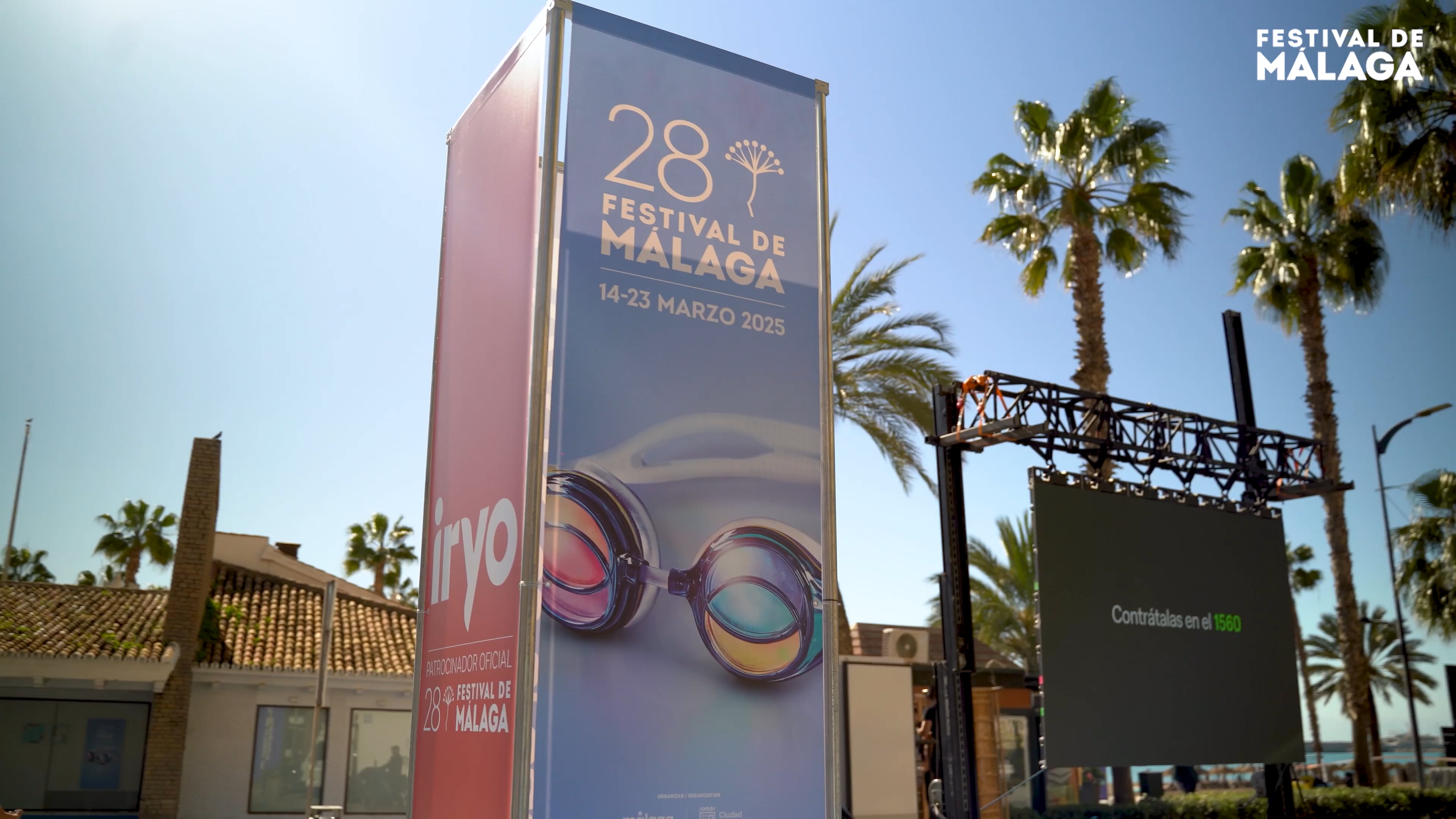 Inauguración de La Villa del Mar - 28 Festival de Málaga