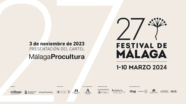 Presentación del Cartel - 27 Festival...