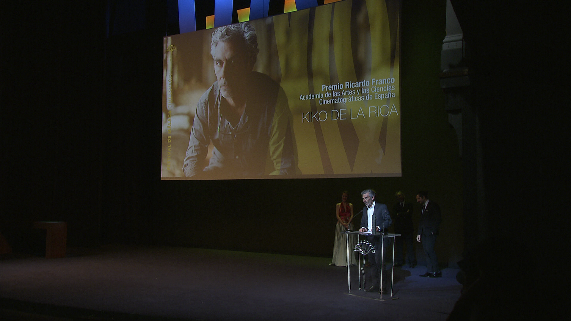 18 Edición - Ceremonia de entrega Premio Ricardo Franco a Kiko de la Rica (2015)