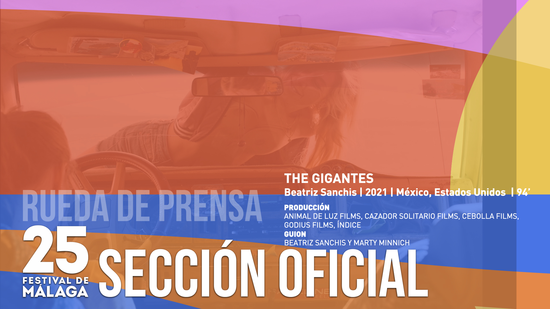 The Gigantes - Rueda de Prensa Sección Oficial - 25 Edición