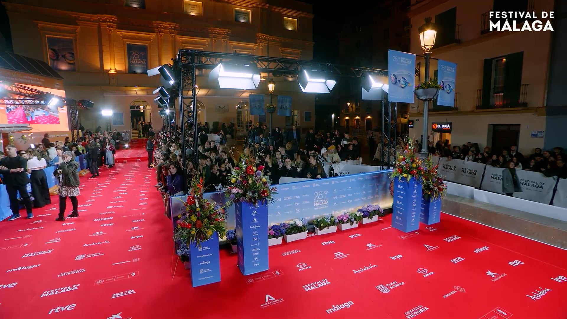 Alfombra Roja, domingo 16 de marzo - 28 Festival de Málaga