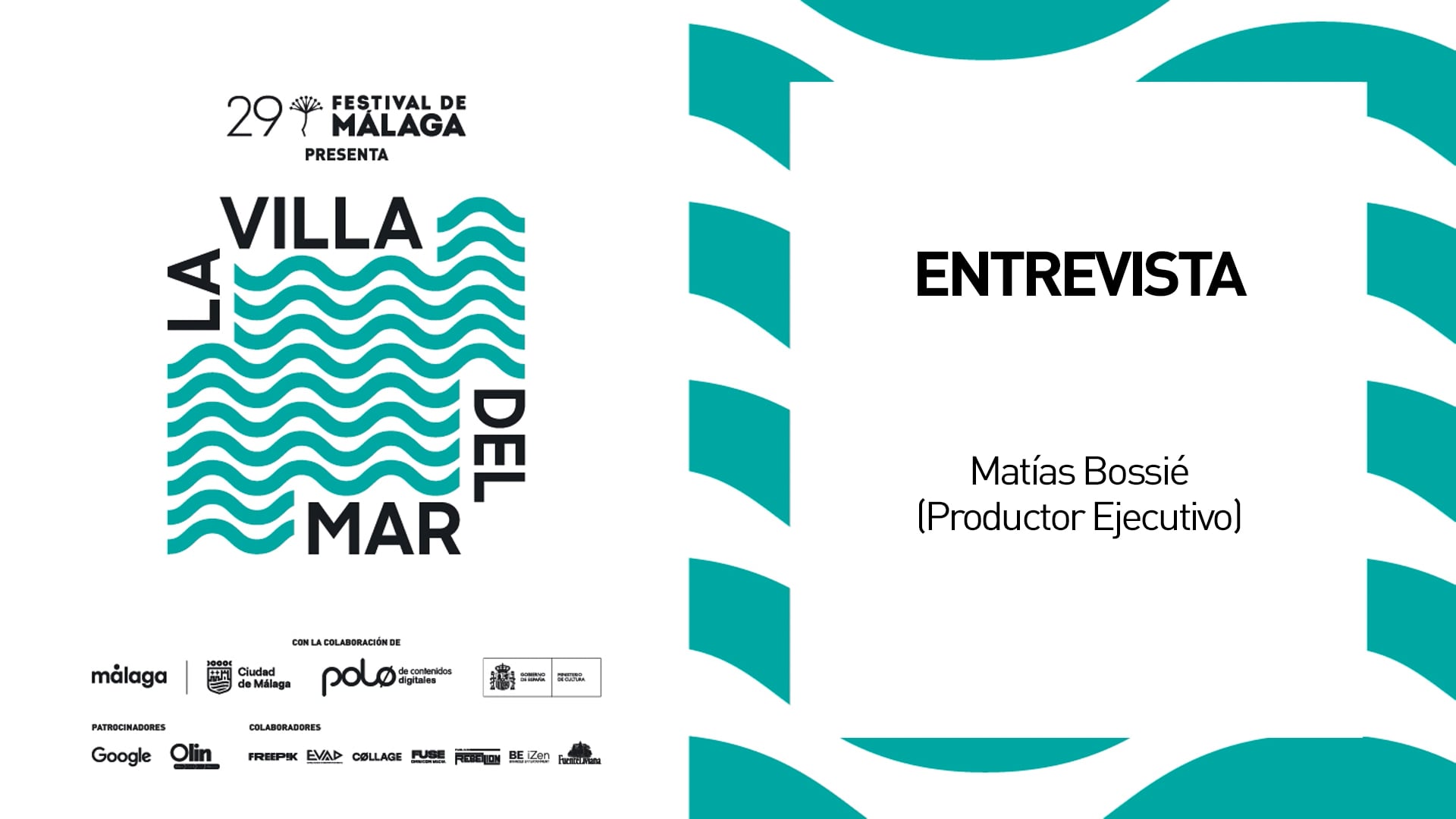 ENTREVISTA. Matías Bossié. Productor Ejecutivo - 13 marzo 2026