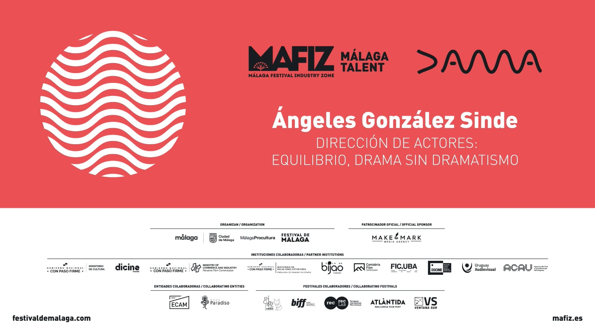 Masterclass: Ángeles González Sinde