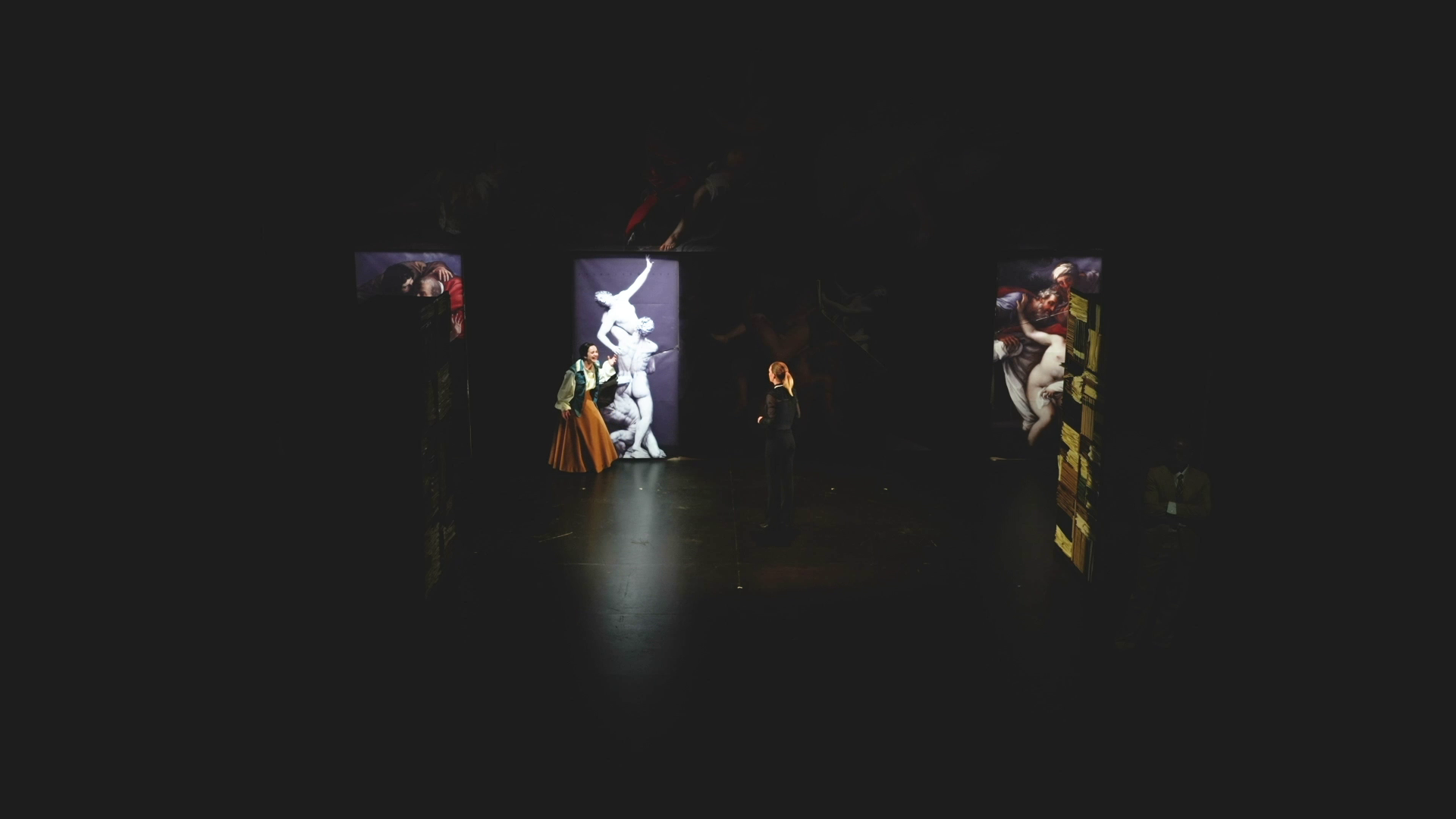 La vengadora de las mujeres - Obra completa en cámara general