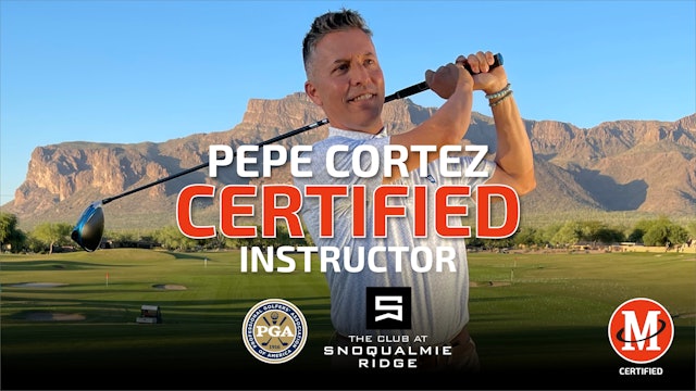 CERTIFIED INSTRUCTOR- PEPE CORTEZ